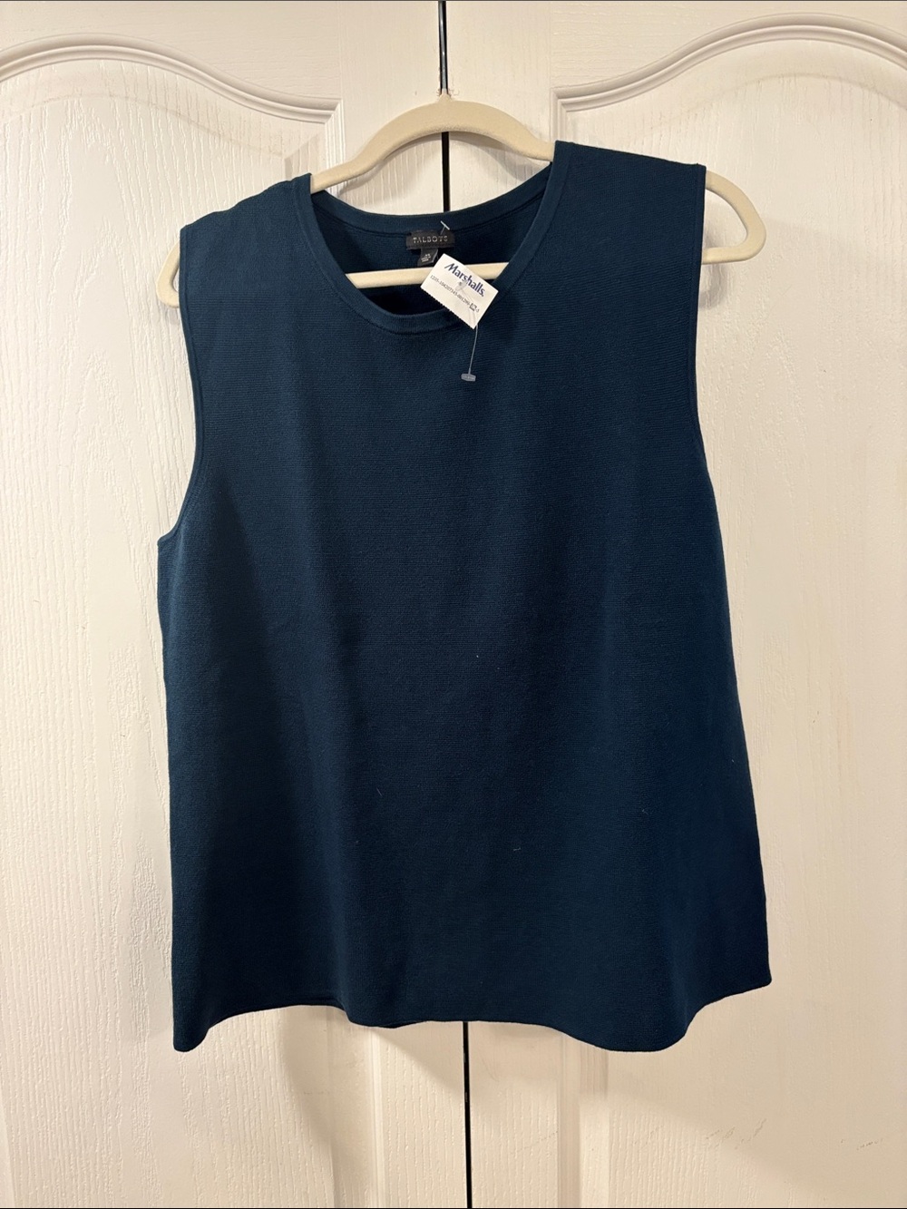 Talbots Teal Sleeveless Tank Yop